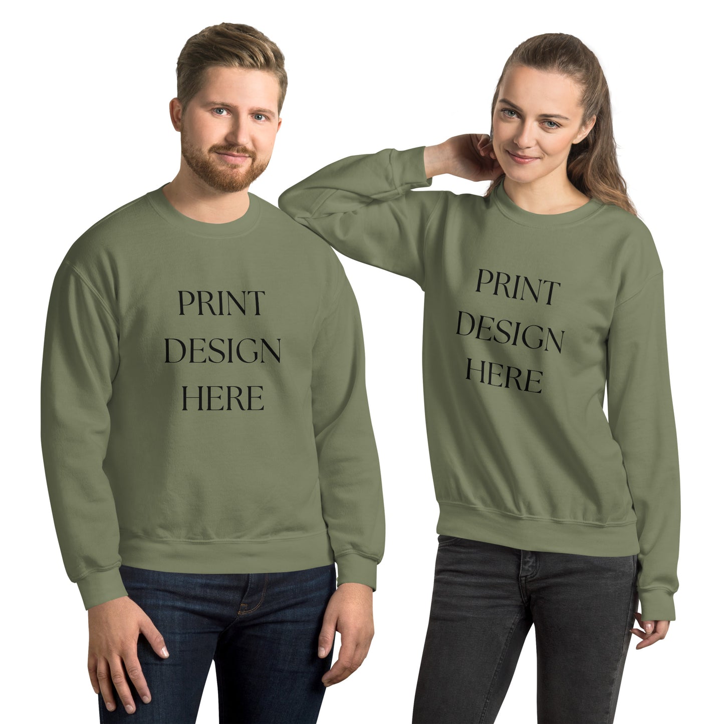 Unisex Gildan Crewneck Sweatshirt