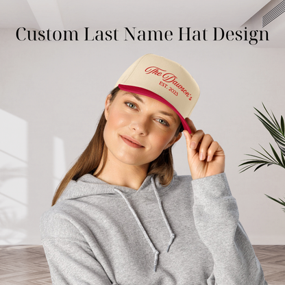 CUSTOM “The Dawson’s” Canvas Hat