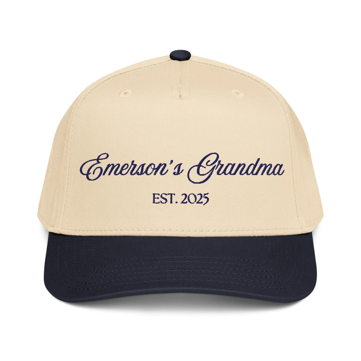 CUSTOM Grandma Canvas Hat