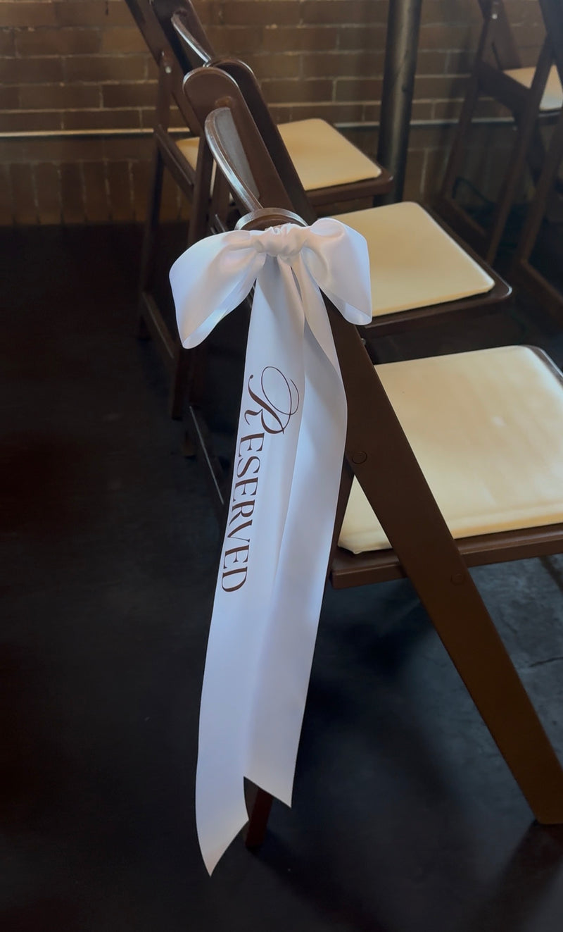 Reserved Row Bow