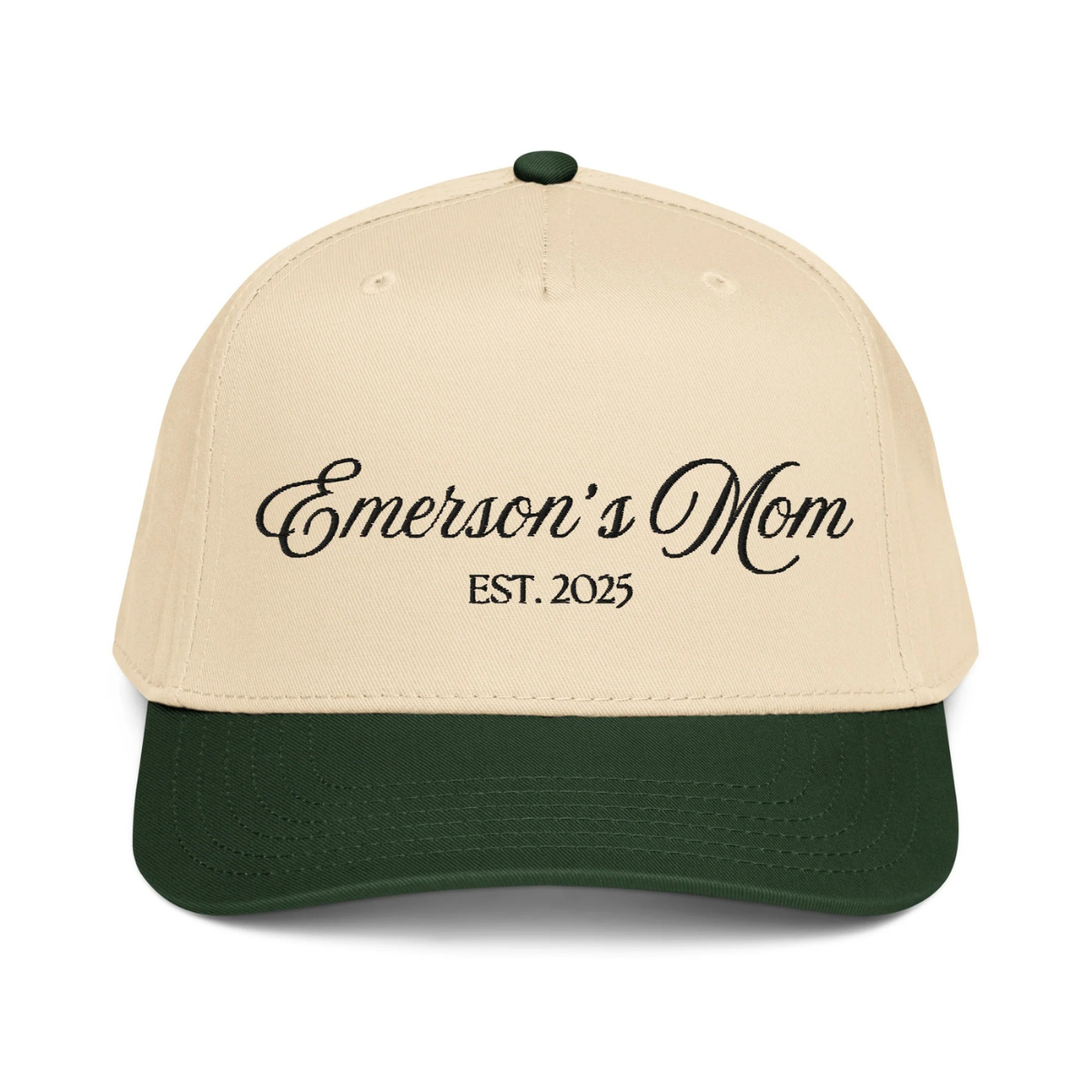 CUSTOM Mom Canvas Hat