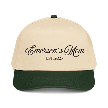 CUSTOM Mom Canvas Hat