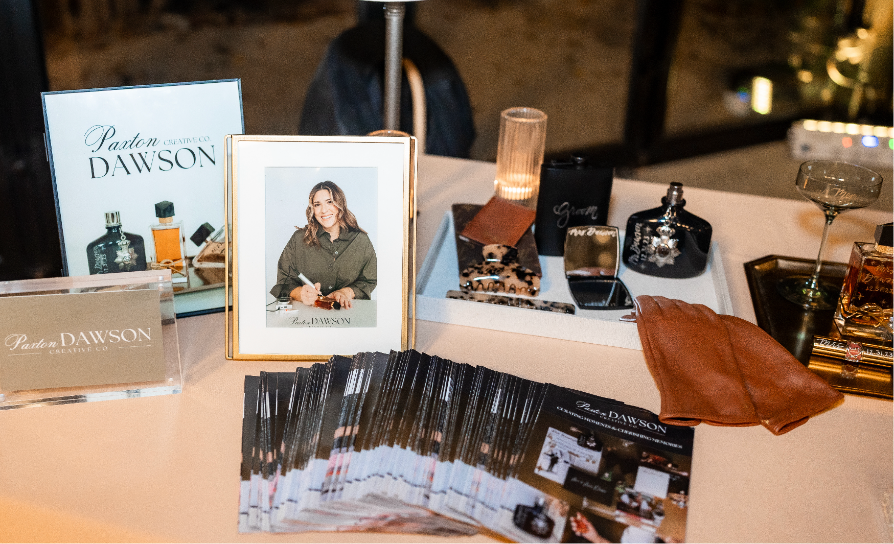 Personalized gifts and on site engraving with Paxton Dawson Creative Co. 