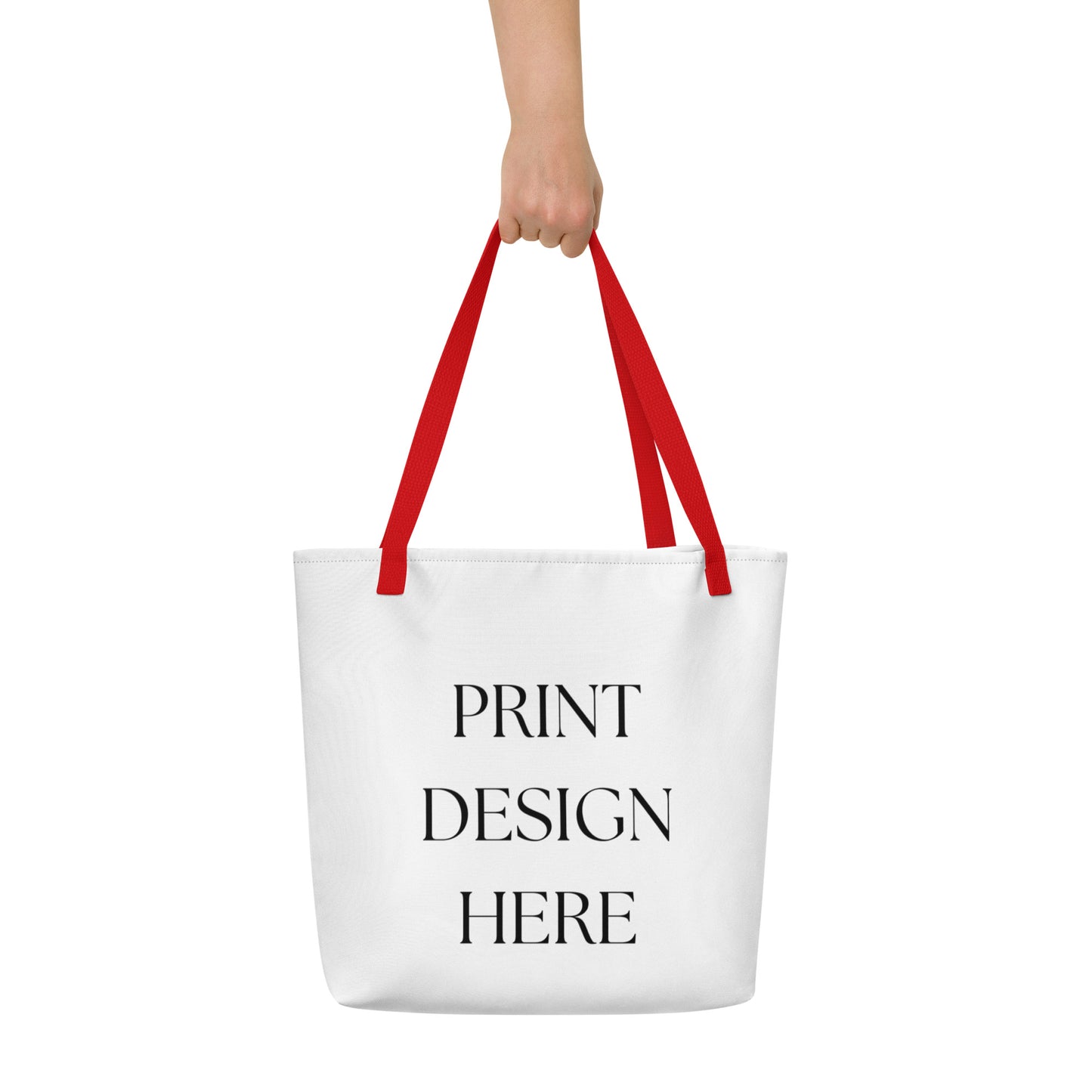 All-Over Print Large Tote Bag