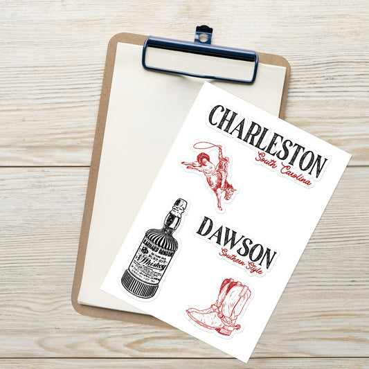 Dawson Charleston Sticker sheet