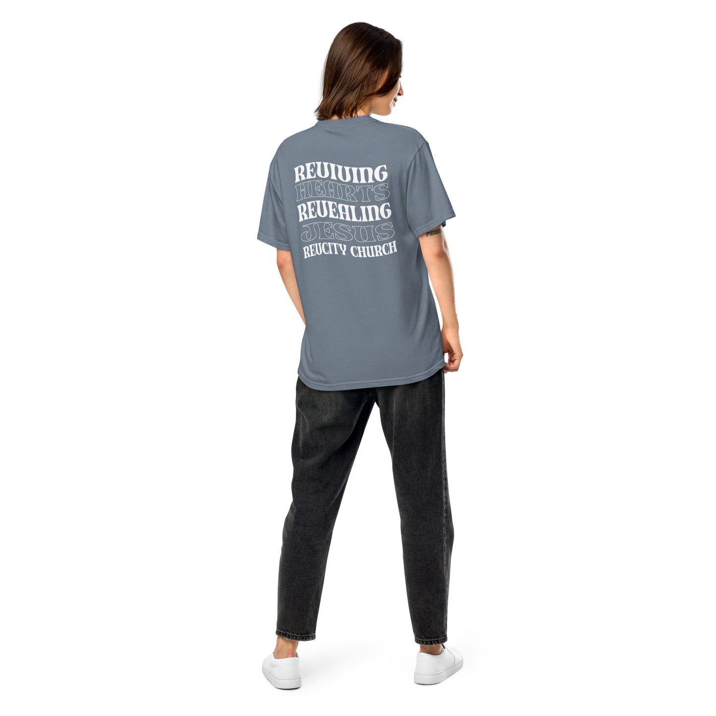Reviving hearts, Revealing Jesus Comfort Colors Tee