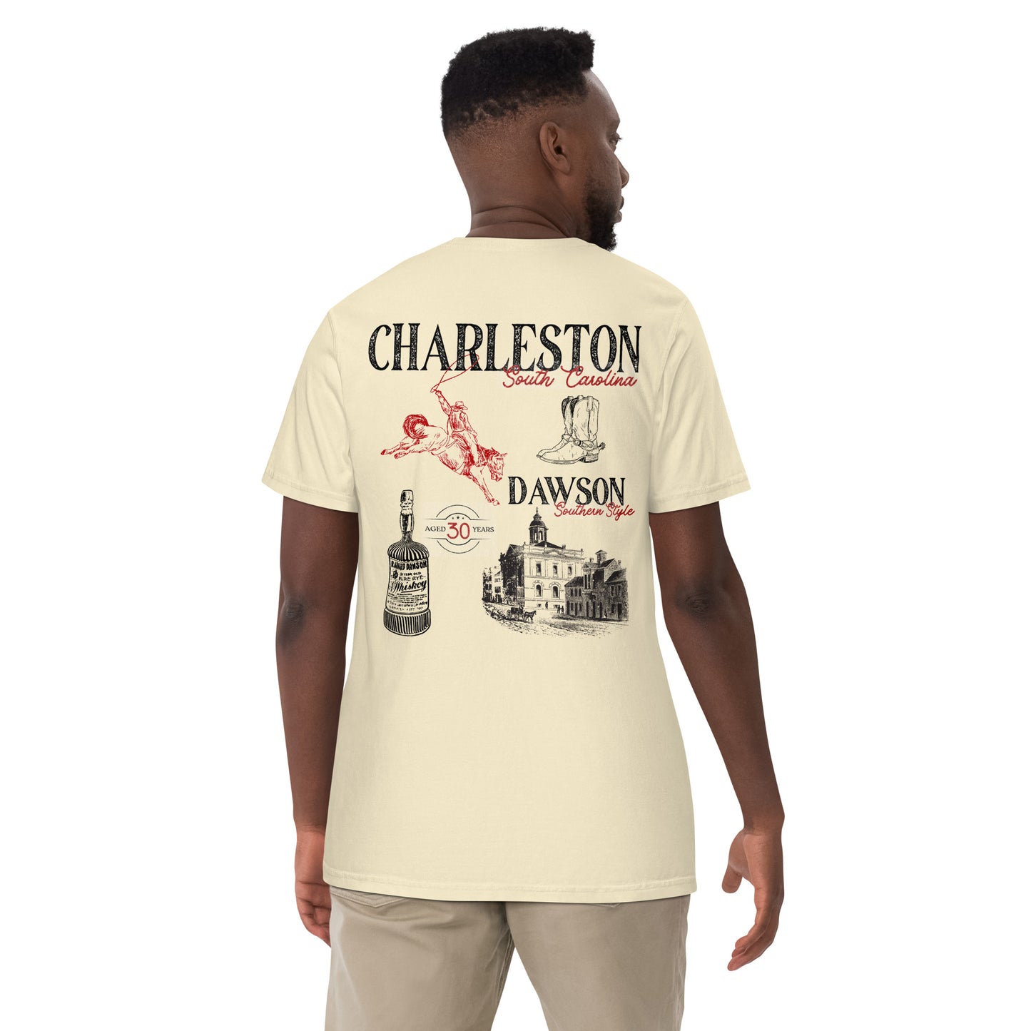 Dawson Charleston Comfort Colors Tee