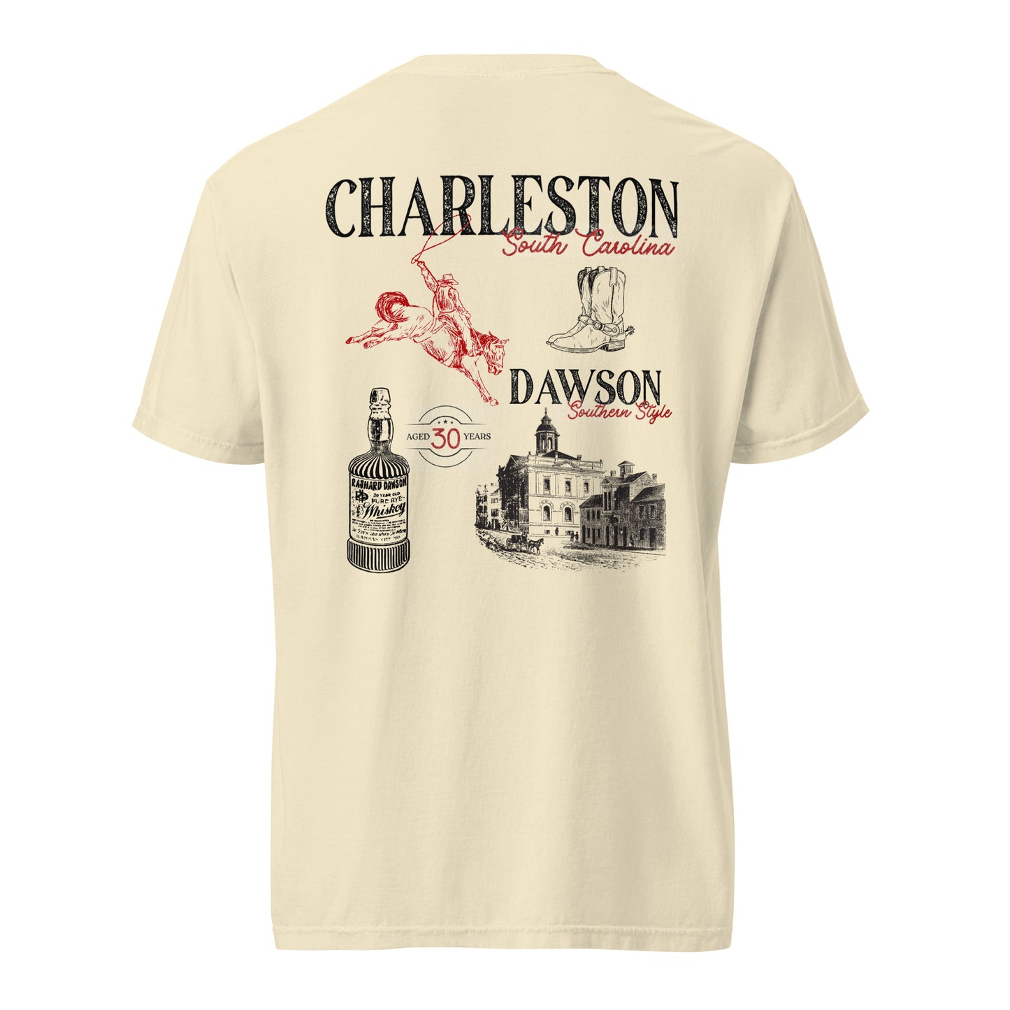 Dawson Charleston Comfort Colors Tee